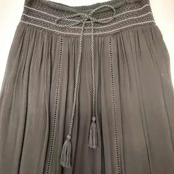 Zara Bohemian Lined Maxi skirt - Picture 4 of 8